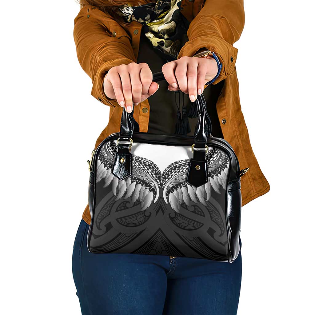 Poutama Korowai New Zealand Shoulder Handbag Aotearoa Maori Tattoo - Polynesian Pride