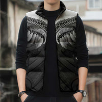 Poutama Korowai New Zealand Sleeveless Puffer Jacket Aotearoa Maori Tattoo - Polynesian Pride