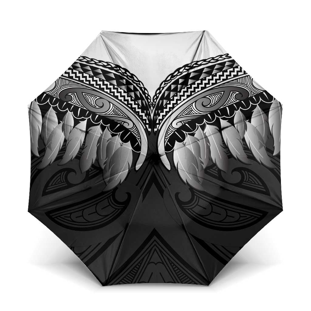 Poutama Korowai New Zealand Umbrella Aotearoa Maori Tattoo - Polynesian Pride