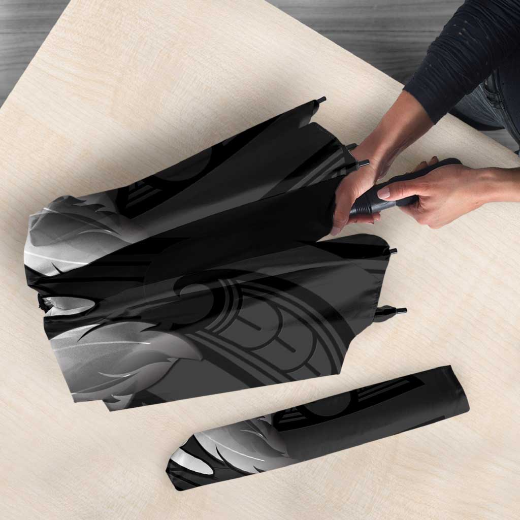 Poutama Korowai New Zealand Umbrella Aotearoa Maori Tattoo - Polynesian Pride