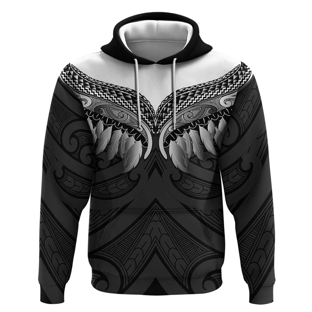 Poutama Korowai New Zealand Zip Hoodie Aotearoa Maori Tattoo - Polynesian Pride