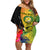 personalised-vanuatu-torba-day-family-matching-off-shoulder-short-dress-and-hawaiian-shirt-coat-of-arms-mix-tropical-flowers