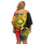 personalised-vanuatu-torba-day-off-shoulder-short-dress-coat-of-arms-mix-tropical-flowers