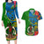 vanuatu-malampa-day-couples-matching-long-sleeve-bodycon-dress-and-hawaiian-shirt-coat-of-arms-mix-tropical-flowers