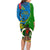 vanuatu-malampa-day-family-matching-long-sleeve-bodycon-dress-and-hawaiian-shirt-coat-of-arms-mix-tropical-flowers