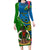 vanuatu-malampa-day-long-sleeve-bodycon-dress-coat-of-arms-mix-tropical-flowers