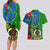 personalised-vanuatu-malampa-day-couples-matching-long-sleeve-bodycon-dress-and-hawaiian-shirt-coat-of-arms-mix-tropical-flowers