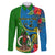 personalised-vanuatu-malampa-day-family-matching-long-sleeve-bodycon-dress-and-hawaiian-shirt-coat-of-arms-mix-tropical-flowers