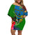 personalised-vanuatu-malampa-day-family-matching-off-shoulder-short-dress-and-hawaiian-shirt-coat-of-arms-mix-tropical-flowers