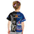 New Zealand And Samoa Rugby Kid T Shirt All Black Tiki Fern Mix Manu Samoa 2023 World Cup LT14 - Polynesian Pride