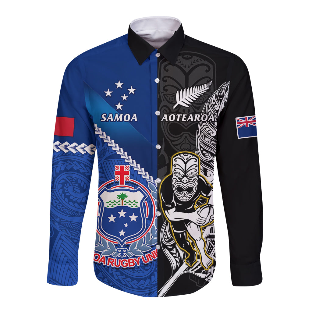 new-zealand-and-samoa-rugby-long-sleeve-button-shirt-all-black-tiki-fern-mix-manu-samoa-2023-world-cup