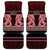 Kia Ora New Zealand Car Mats Maori Language Week Whero Taniko Motif - Polynesian Pride