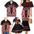 Kia Ora New Zealand Family Matching Mermaid Dress and Hawaiian Shirt Maori Language Week Whero Taniko Motif - Polynesian Pride