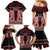 Kia Ora New Zealand Family Matching Mermaid Dress and Hawaiian Shirt Maori Language Week Whero Taniko Motif - Polynesian Pride