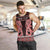 Kia Ora New Zealand Men Tank Top Maori Language Week Whero Taniko Motif - Polynesian Pride