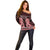 Kia Ora New Zealand Off Shoulder Sweater Maori Language Week Whero Taniko Motif - Polynesian Pride