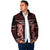 Kia Ora New Zealand Padded Jacket Maori Language Week Whero Taniko Motif - Polynesian Pride