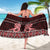 Kia Ora New Zealand Sarong Maori Language Week Whero Taniko Motif - Polynesian Pride