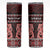 Kia Ora New Zealand Skinny Tumbler Maori Language Week Whero Taniko Motif - Polynesian Pride