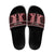 Kia Ora New Zealand Slide Sandals Maori Language Week Whero Taniko Motif - Polynesian Pride