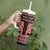Kia Ora New Zealand Tumbler With Handle Maori Language Week Whero Taniko Motif - Polynesian Pride