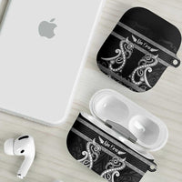 Kia Ora New Zealand AirPods Case Maori Language Week Pango Taniko Motif - Polynesian Pride