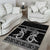 Kia Ora New Zealand Area Rug Maori Language Week Pango Taniko Motif - Polynesian Pride