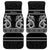 Kia Ora New Zealand Car Mats Maori Language Week Pango Taniko Motif - Polynesian Pride