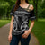 Kia Ora New Zealand Cross Shoulder Shirt Maori Language Week Pango Taniko Motif - Polynesian Pride