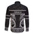 Kia Ora New Zealand Family Matching Off The Shoulder Long Sleeve Dress and Hawaiian Shirt Maori Language Week Pango Taniko Motif - Polynesian Pride