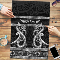 Kia Ora New Zealand Puzzle Maori Language Week Pango Taniko Motif - Polynesian Pride