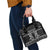 Kia Ora New Zealand Shoulder Handbag Maori Language Week Pango Taniko Motif - Polynesian Pride