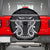 Kia Ora New Zealand Spare Tire Cover Maori Language Week Pango Taniko Motif - Polynesian Pride