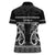 Kia Ora New Zealand Women Polo Shirt Maori Language Week Pango Taniko Motif - Polynesian Pride