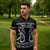 Kia Ora New Zealand Zipper Polo Shirt Maori Language Week Pango Taniko Motif - Polynesian Pride