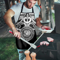 Kia Kaha Te Reo Maori New Zealand Apron 50th Anniversary Ake Ake Ake - Polynesian Pride