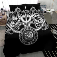 Kia Kaha Te Reo Maori New Zealand Bedding Set 50th Anniversary Ake Ake Ake - Polynesian Pride