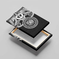 Kia Kaha Te Reo Maori New Zealand Canvas Wall Art 50th Anniversary Ake Ake Ake - Polynesian Pride