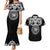 Kia Kaha Te Reo Maori New Zealand Couples Matching Mermaid Dress and Hawaiian Shirt 50th Anniversary Ake Ake Ake - Polynesian Pride