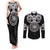 Kia Kaha Te Reo Maori New Zealand Couples Matching Tank Maxi Dress and Long Sleeve Button Shirt 50th Anniversary Ake Ake Ake - Polynesian Pride