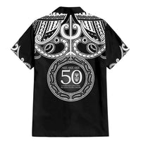 Kia Kaha Te Reo Maori New Zealand Family Matching Mermaid Dress and Hawaiian Shirt 50th Anniversary Ake Ake Ake - Polynesian Pride