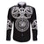 Kia Kaha Te Reo Maori New Zealand Family Matching Short Sleeve Bodycon Dress and Hawaiian Shirt 50th Anniversary Ake Ake Ake - Polynesian Pride