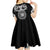 Kia Kaha Te Reo Maori New Zealand Kid Short Sleeve Dress 50th Anniversary Ake Ake Ake - Polynesian Pride