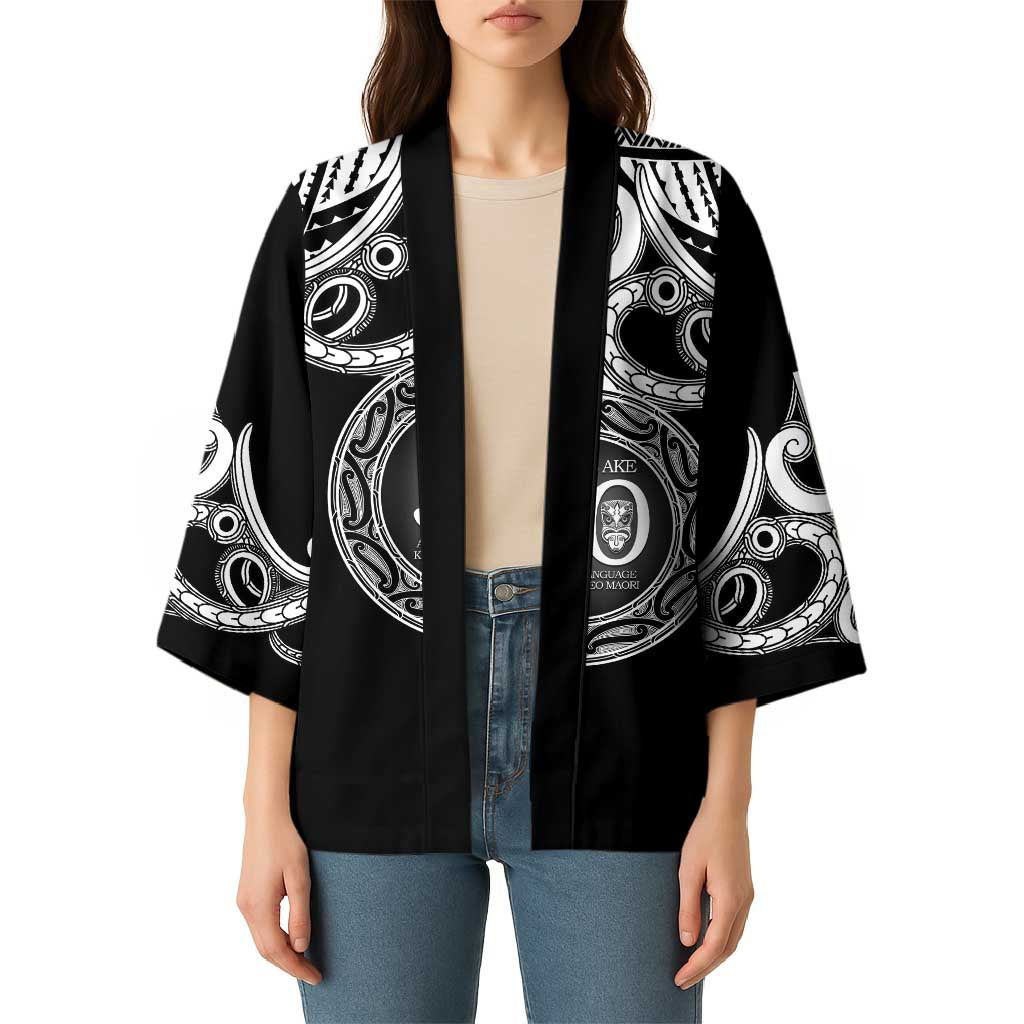 Kia Kaha Te Reo Maori New Zealand Kimono 50th Anniversary Ake Ake Ake - Polynesian Pride