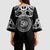 Kia Kaha Te Reo Maori New Zealand Kimono Sleeve Blouse 50th Anniversary Ake Ake Ake - Polynesian Pride