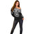 Kia Kaha Te Reo Maori New Zealand Off Shoulder Sweater 50th Anniversary Ake Ake Ake - Polynesian Pride