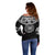 Kia Kaha Te Reo Maori New Zealand Off Shoulder Sweater 50th Anniversary Ake Ake Ake - Polynesian Pride
