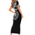 Kia Kaha Te Reo Maori New Zealand Short Sleeve Bodycon Dress 50th Anniversary Ake Ake Ake - Polynesian Pride