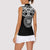 Kia Kaha Te Reo Maori New Zealand Women Sleeveless Polo Shirt 50th Anniversary Ake Ake Ake - Polynesian Pride