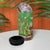 Kakapo New Zealand Christmas 4 in 1 Can Cooler Tumbler Meri Kirihimete Pohutukawa - Green Color